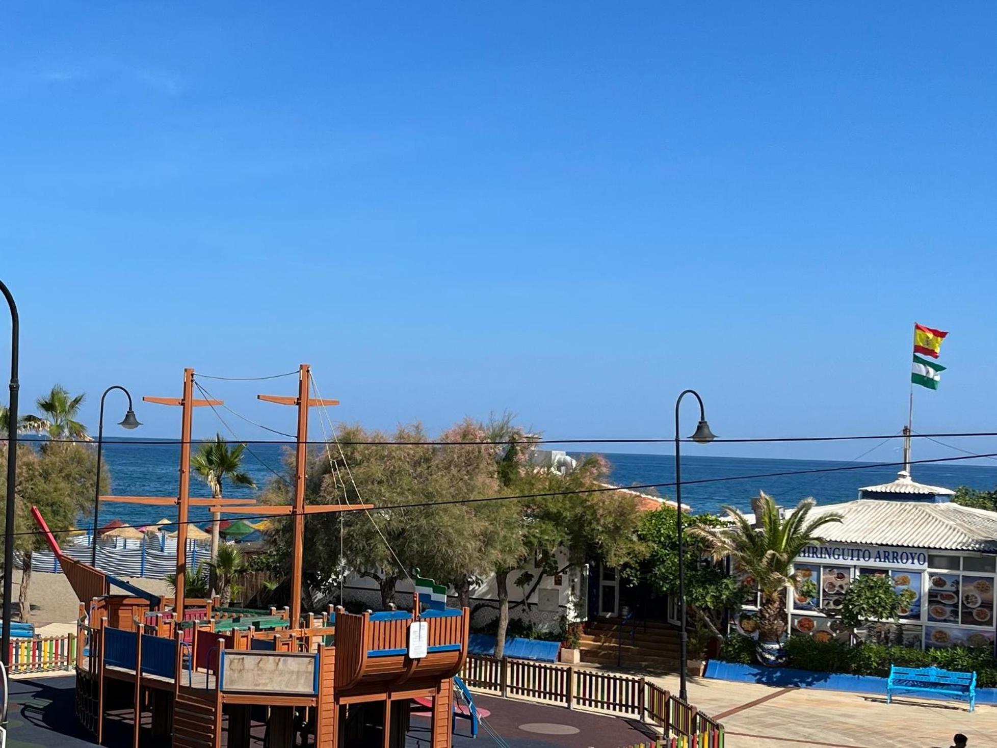 Calabella 1 Pirate View, Frontline Beach La Cala De Mijas, Wi-Fi Luaran gambar