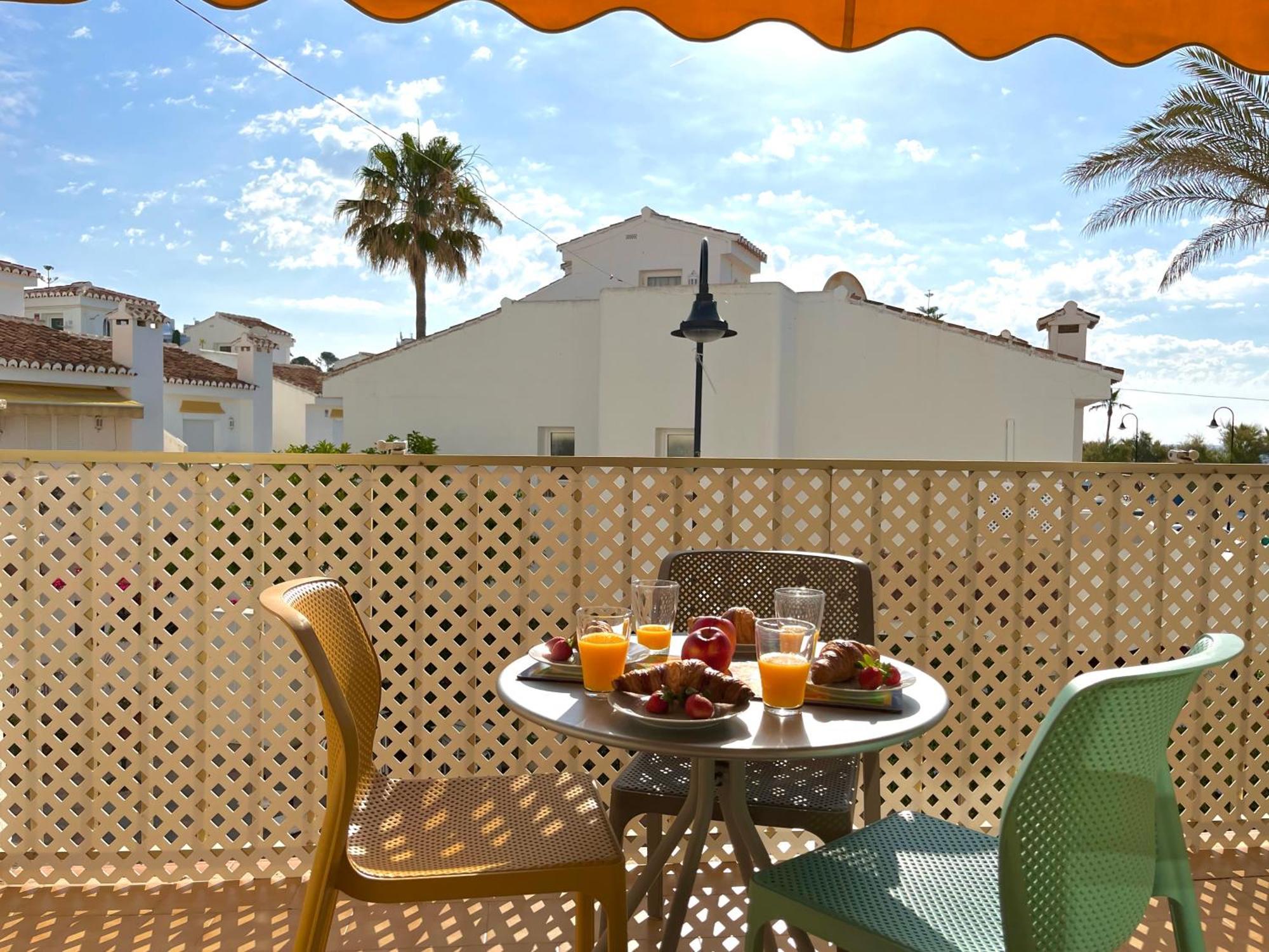Calabella 1 Pirate View, Frontline Beach La Cala De Mijas, Wi-Fi Luaran gambar